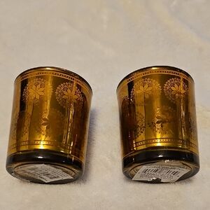 Elegant Gold Candle Holders